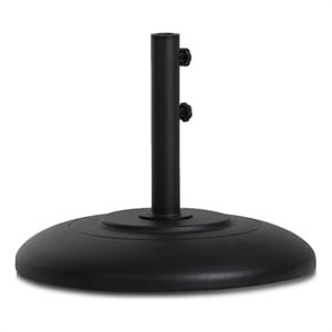 Meridian Furniture Cozumel Black Steel Patio Umbrella Base
