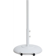 Meridian Furniture Cozumel White Steel Patio Umbrella Base