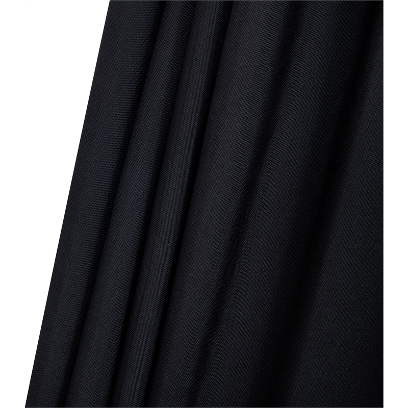 Meridian Furniture Fiji Black Polyester Patio Umbrella with Base Set