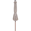 Meridian Furniture Fiji Beige Polyester Patio Umbrella