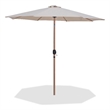 Meridian Furniture Fiji Beige Polyester Patio Umbrella