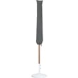 Meridian Furniture Fiji Black Polyester Patio Umbrella with Base Set