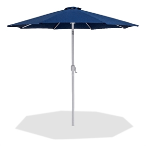 Meridian Furniture Fiji Navy Polyester Patio Umbrella