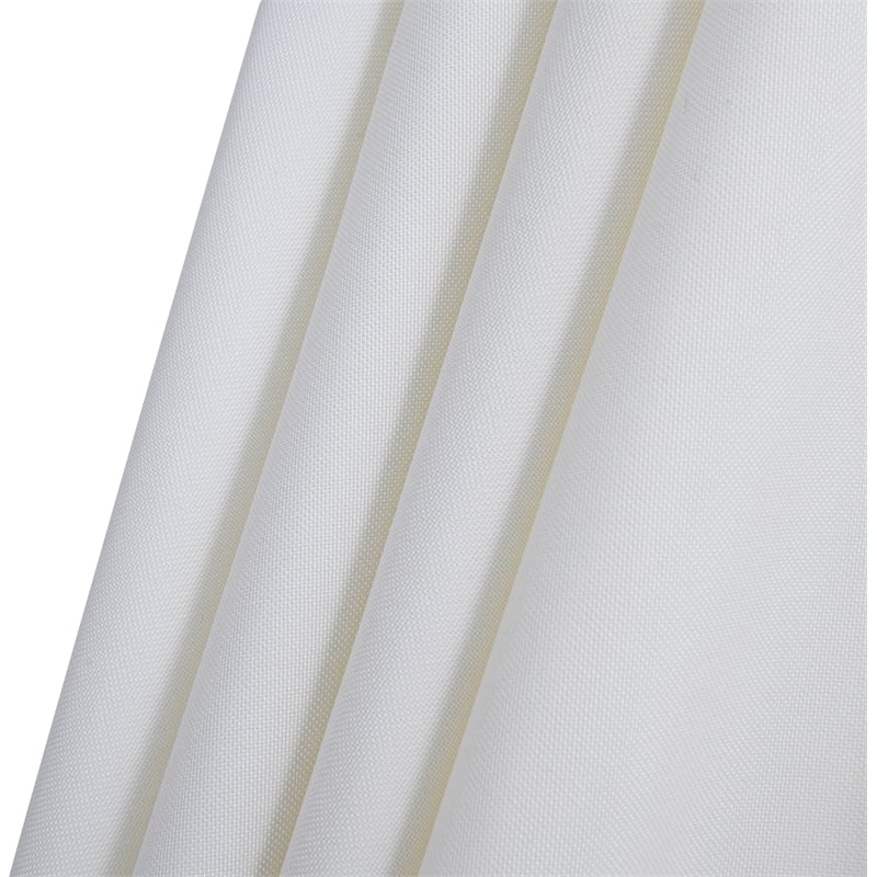 Meridian Furniture Fiji White Polyester Patio Umbrella with Base Set