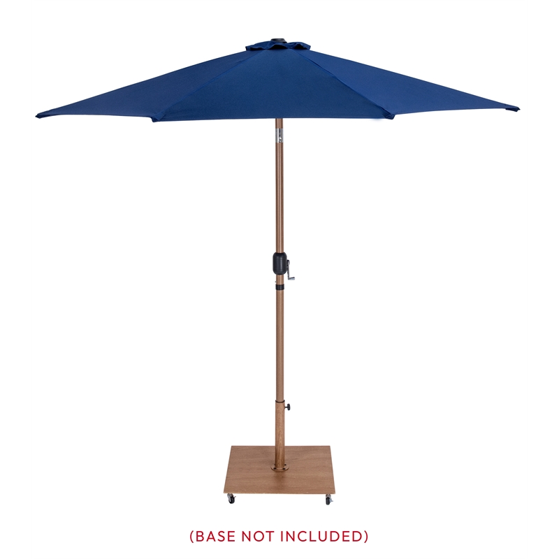 Meridian Furniture Fiji Navy Polyester Patio Umbrella