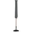 Meridian Furniture Fiji White Polyester Patio Umbrella with Base Set