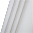 Meridian Furniture Fiji White Polyester Patio Umbrella with Base Set