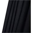 Meridian Furniture Fiji Black Polyester Patio Umbrella with Base Set