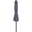 Meridian Furniture Fiji Grey Polyester Patio Umbrella