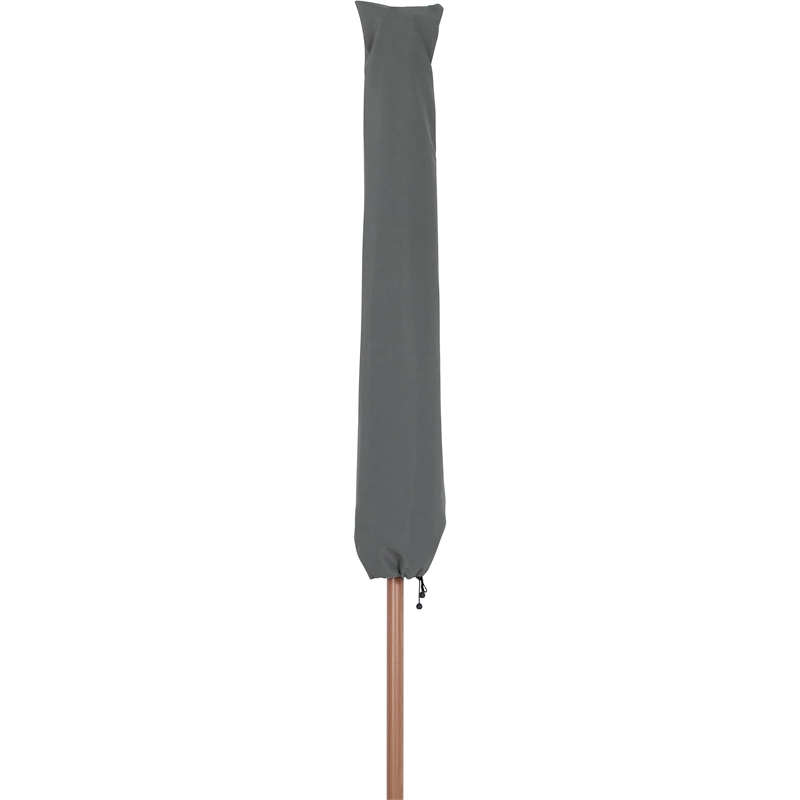 Meridian Furniture Amalfi Black Polyester Patio Umbrella