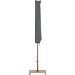 Meridian Furniture Amalfi Navy Polyester Patio Umbrella with Base Set