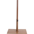 Meridian Furniture Amalfi Navy Polyester Patio Umbrella with Base Set