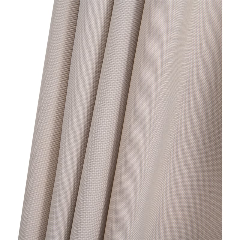 Meridian Furniture Amalfi Beige Polyester Patio Umbrella
