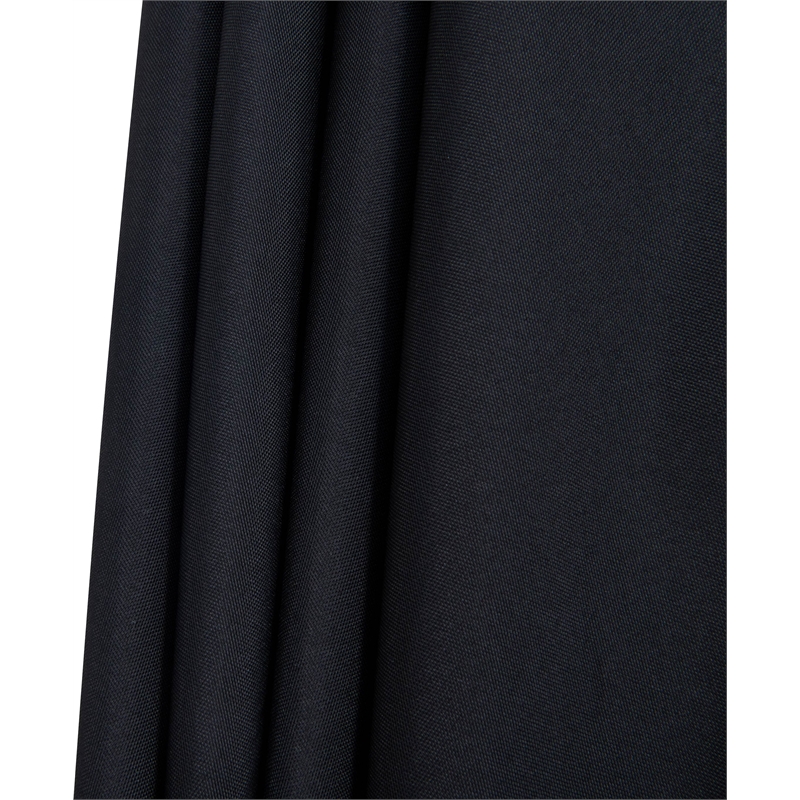 Meridian Furniture Amalfi Black Polyester Patio Umbrella with Base Set