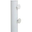 Meridian Furniture Amalfi Beige Polyester Patio Umbrella with Base Set