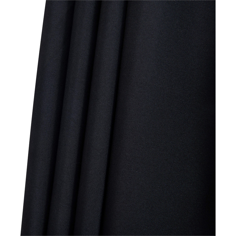 Meridian Furniture Amalfi Black Polyester Patio Umbrella with Base Set