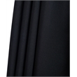 Meridian Furniture Amalfi Black Polyester Patio Umbrella with Base Set