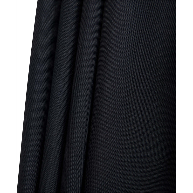 Meridian Furniture Amalfi Black Polyester Patio Umbrella with Base Set