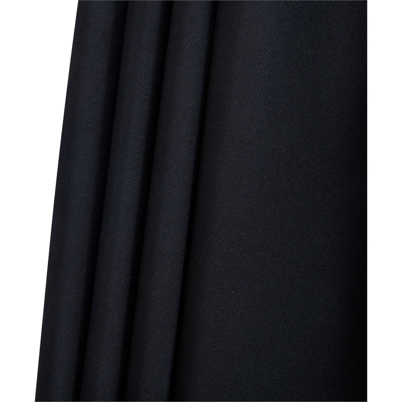 Meridian Furniture Amalfi Black Polyester Patio Umbrella with Base Set