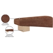 Meridian Furniture Alora Cognac Polyester Fabric Bench