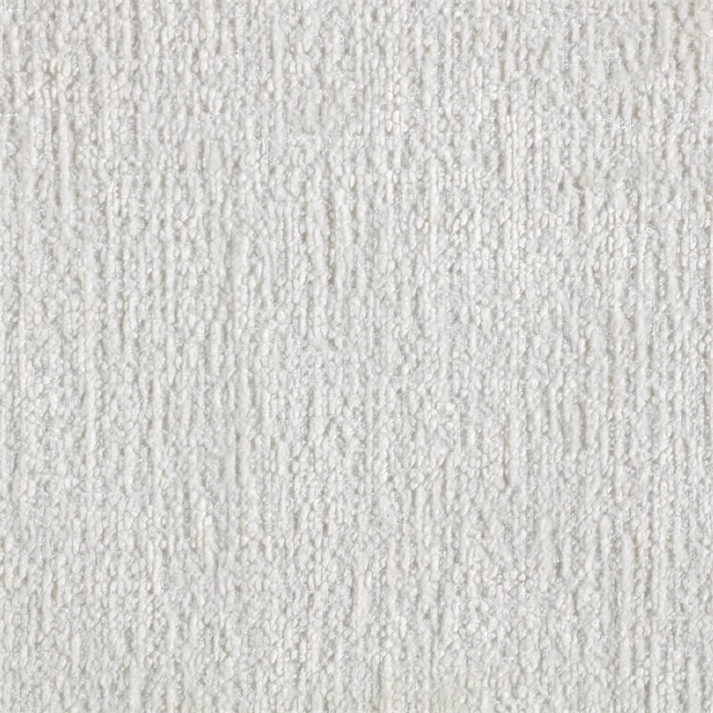 Meridian Furniture Alora Cream Polyester Fabric Bench