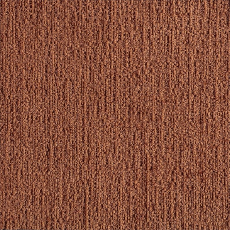 Meridian Furniture Alora Cognac Polyester Fabric Bench