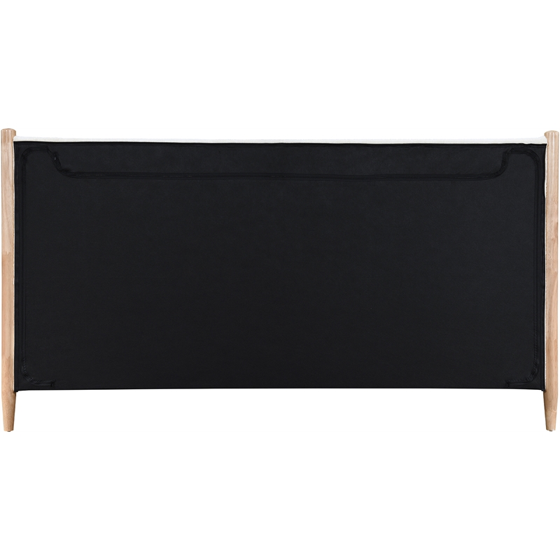 Meridian Furniture Arbor Cream Polyester King Bed