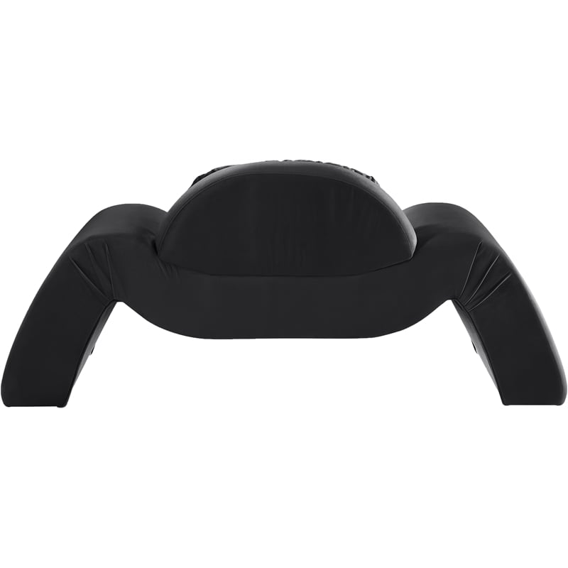 Meridian Furniture Austin Black Velvet Chair