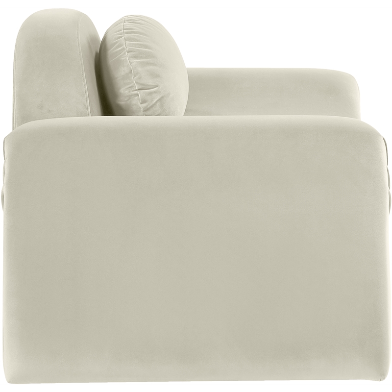 Meridian Furniture Austin Cream Velvet Chair