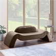 Meridian Furniture Austin Brown Velvet Loveseat