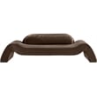 Meridian Furniture Austin Brown Velvet Sofa