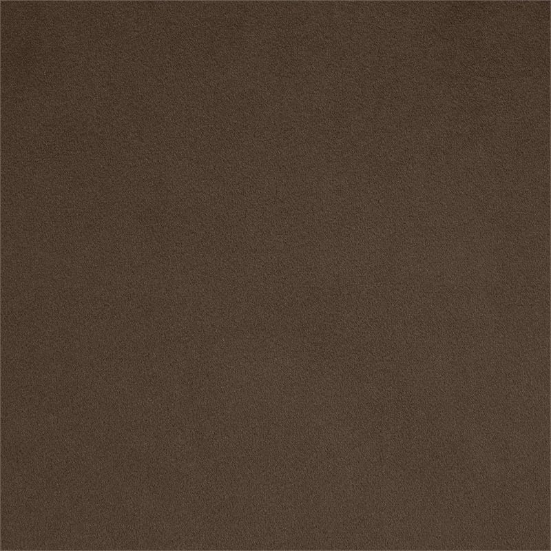 Meridian Furniture Austin Brown Velvet Sofa