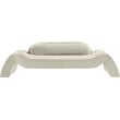 Meridian Furniture Austin Cream Velvet Sofa