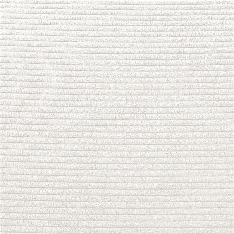 Meridian Furniture Austin Cream Microsuede Corduroy Chair