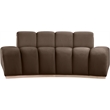 Meridian Furniture Jace Brown Velvet Loveseat