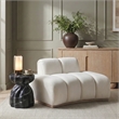 Meridian Furniture Jace Cream Velvet Chair