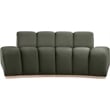 Meridian Furniture Jace Green Velvet Loveseat