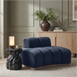 Meridian Furniture Jace Navy Velvet Chair