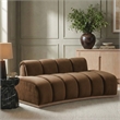 Meridian Furniture Jace Saddle Velvet Loveseat