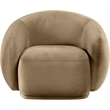 Meridian Furniture Emery Beige Velvet Chair