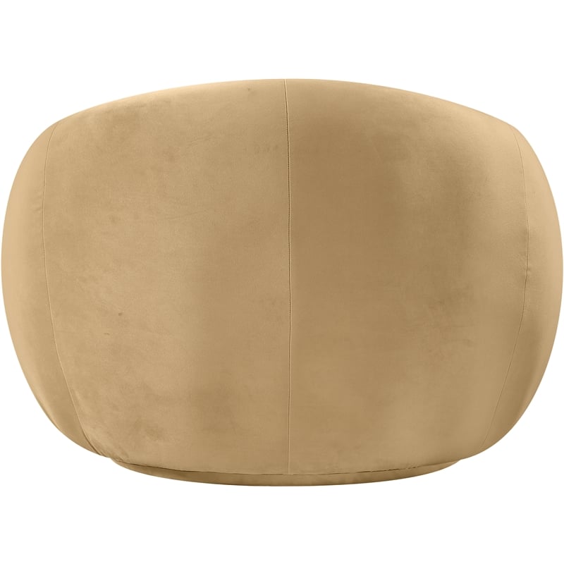 Meridian Furniture Emery Camel Velvet Chair