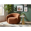 Meridian Furniture Emery Cognac Velvet Chair