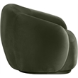 Meridian Furniture Emery Green Velvet Chair