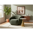 Meridian Furniture Emery Green Velvet Chair