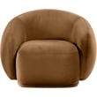 Meridian Furniture Emery Saddle Velvet Chair