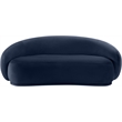 Meridian Furniture Emery Navy Velvet Loveseat