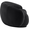 Meridian Furniture Emery Black Velvet Loveseat