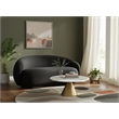Meridian Furniture Emery Black Velvet Loveseat