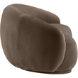Meridian Furniture Emery Brown Velvet Loveseat