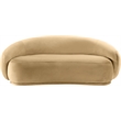 Meridian Furniture Emery Camel Velvet Loveseat